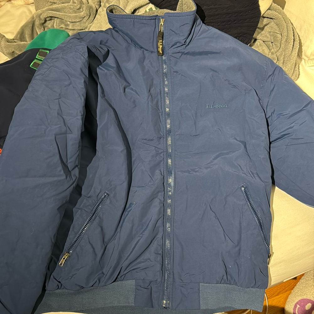 LL bean full zip jacket